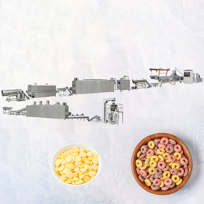 機械を作るステンレス鋼の朝食の穀物生産ライン コーン フレーク