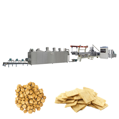 45kwステンレス鋼の大豆蛋白質の固まりの押出機機械200kg/H