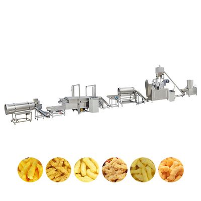 100kg/H Kurkureの生産ラインチーズ作成機械をひき割りトウモロコシ